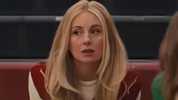 Nobody Wants This Argyle V-Neck Sweater Vest worn by Joanne (Kristen Bell) as seen in Nobody Wants This (S02E01)