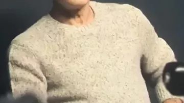 Knitted Sweatshirt worn by Sonny Hayes (Brad Pitt) in F1 The Movie