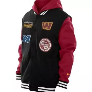 Recreation- Washington Commanders Hoodie Jacket