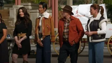 Mother The Bee's Knees Double Dip Skimp usado por Kristen Kish como se ve en Top Chef (S22E11)