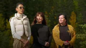 Aritzia The Super Puff™ Vest worn by Kristen Kish as seen in Top Chef (S22E12)