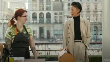 Favorite Daughter The Dream Favorite Pant worn by Kristen Kish as seen in Top Chef (S22E13)