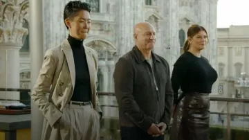 Favorite Daughter Meyer Coat worn by Kristen Kish as seen in Top Chef (S22E13)