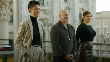 Favorite Daughter Meyer Coat worn by Kristen Kish as seen in Top Chef (S22E13)