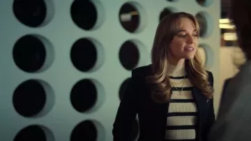 Levi's Tulip Mockneck Tank Top worn by Sarah Plankmore (Madison Iseman) as seen in The Rainmaker (S01E03)