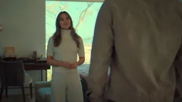 Mango Selection Cashmere Roll Neck Jumper worn by Sarah Plankmore (Madison Iseman) as seen in The Rainmaker (S01E03)