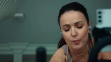 Collar de cadena de cuerda francesa Madewell usado por Amber como se ve en The Rainmaker (S01E05)