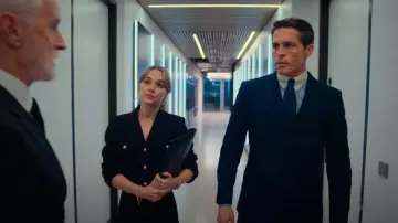 L'Agence Kumi Jacket worn by Sarah Plankmore (Madison Iseman) as seen in The Rainmaker (S01E06)