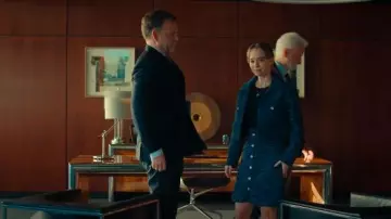 Maje 2 in 1 Tweed Dress worn by Sarah Plankmore (Madison Iseman) as seen in The Rainmaker (S01E07)