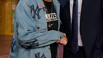 Chaqueta de mezclilla usada por Spike Lee en Seth Rogen sobre ganar cuatro Emmys por The Studio, conocer a Vin Diesel y trabajar con Keanu Reeves