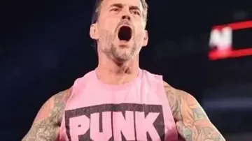 CM Punk WWE Raw Pink Tank Top CM Punk WWE Raw