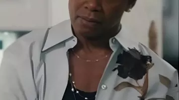 High Potential S02 Floral Printed Shirt as seen in High Potential (S02E03)