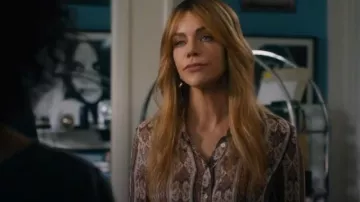 Paige Desano Shirt worn by Morgan Gillory (Kaitlin Olson) as seen in High Potential (S02E04)