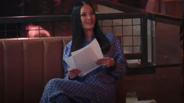 Pantalon Gucci GG Shadow porté par Lisa Barlow comme on le voit dans The Real Housewives of Salt Lake City (S06E04)