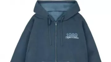 Is It Over Now Zip Up Hoodie worn by Taylor Swift in Is It Over Now? (Taylor's Version) (Music Video)