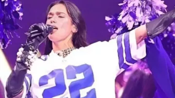Radical Optimism Tour White Jersey worn by Dua Lipa in Dua Lipa Radical Optimism Tour (Live in Liverpool 2025)