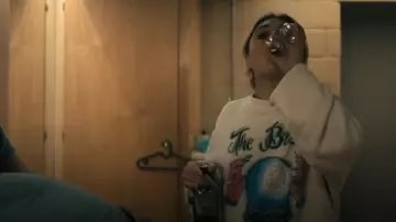 Amiri Crystal Ball Crewneck worn by Emma Meyer / Little Cricket (Lizze Broadway) as seen in Gen V (S02E05)