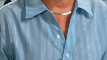 Blue Striped Shirt worn by Sharon Case in The Young and the Restless 6/21/2025 FULL EPISODE 720HD | GLOBAL Y&R June 21, 2025