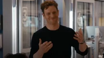 Theory Maden Crewneck Sweater worn by Will Halstead (Nick Gehlfuss) as seen in Chicago Med (S11E02)