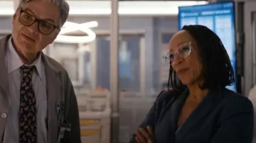 Ralph Lauren Style RA7141 worn by Sharon Goodwin (S. Epatha Merkerson) as seen in Chicago Med (S11E02)