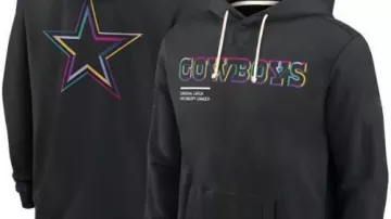 Crucial Catch Sideline Dri-FIT Hoodie of Dallas Cowboys Black 2025