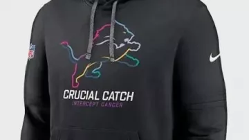 Detroit Lions 2024 NFL Crucial Catch Club Pullover Hoodie