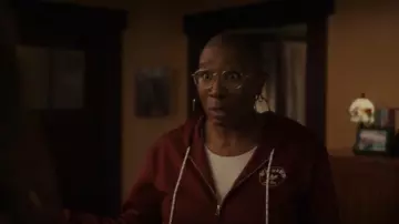 Adidas x Wales Bonner Zip Hoodie worn by Henrietta Wilson (Aisha Hinds) as seen in 9-1-1 (S09E01)