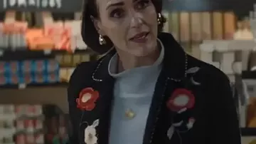Suranne Jones Film Club 2025 Floral Jacket of Suz (Suranne Jones) in Film Club (S01E06)