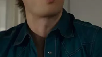 My Life With The Walter Boys S2 Noah LaLonde Teal Shirt