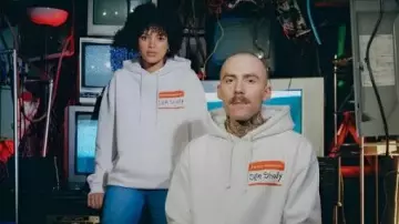 Eminem SSLP25 Name Tag White Hoodie