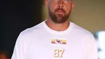 Travis Kelce KC 87 White T-Shirt