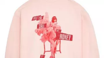 Tu peux m’appeler chérie si tu veux un sweat-shirt à col rond