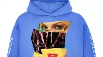 La vie d’une showgirl Sweat à capuche bleu violet