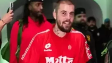 Justin Bieber The League 2025 Camiseta roja