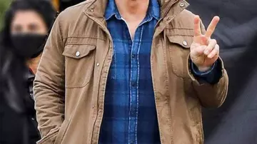 John Cena Peacemaker Veste en coton marron de Christopher Smith / Peacemaker (John Cena) dans Peacemaker (S02E05)