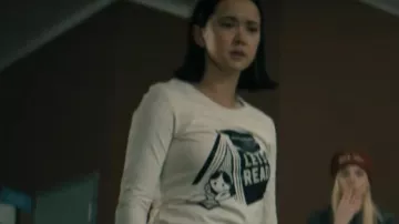 Let's Read Book Tent Long Sleeve Shirt worn by Jordan Li (London Thor) in Gen V (S02E06)