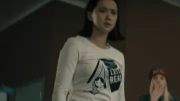 Let's Read Book Tent Long Sleeve Shirt worn by Jordan Li (London Thor) in Gen V (S02E06)