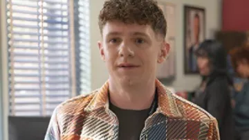 Abbott Elementary Plaid Shirt Jacket worn by (Chris Perfetti) as seen in Abbott Elementary (S05E02)