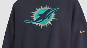Recreación- Sudadera con rivalidades de los Miami Dolphins 2025