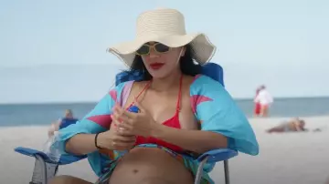 Kimono Carmelita porté par Jasmine Pineda comme on le voit dans 90 Day Fiancé : Happily Ever After (S09E12)