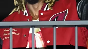 Lil Jon 2025 Halftime Show Cardinals Varsity Letterman Jacket