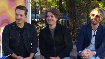 Levi's Trucker Jacket worn by Isaac Hanson as seen in Today on October 10, 2025