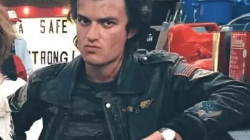 Stranger Things Joe Keery Leather Jacket worn by Joe Keery as seen in Stranger Things