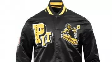 Pittsburgh Steelers Best of Classic Rib Satin Jacket of Aaron Rodgers in Steelers Best Plays from the 2024 Season (via NFL33) | Pittsburgh Steelers