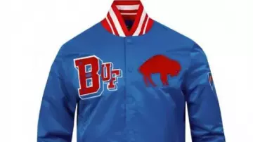 Best of Classic Rib Satin Jacket worn by (Josh Allen) as seen in Buffalo Bill