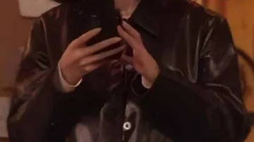 Leather Jacket worn by Mabel Mora (Selena Gomez) in TV Series Only Murders In The Building S05