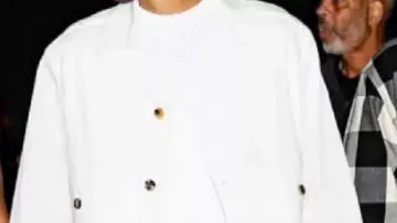 Stephen Curry NYC 2025 White Jacket