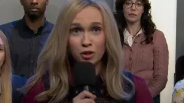 Faherty Highland Fair Isle Sweater Vest porté par Veronika Slowikowska comme on le voit dans Saturday Night Live (S51E02)