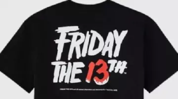 Friday The 13th Graphic T-Shirt worn by (Jason Black) as seen in Friday the 13th