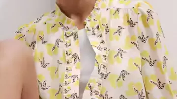 SNL S51 Ashley Padilla Blusa estampada